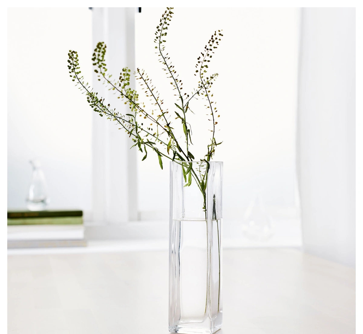 گلدان شیشه ای IKEA مدل RECTANGEL