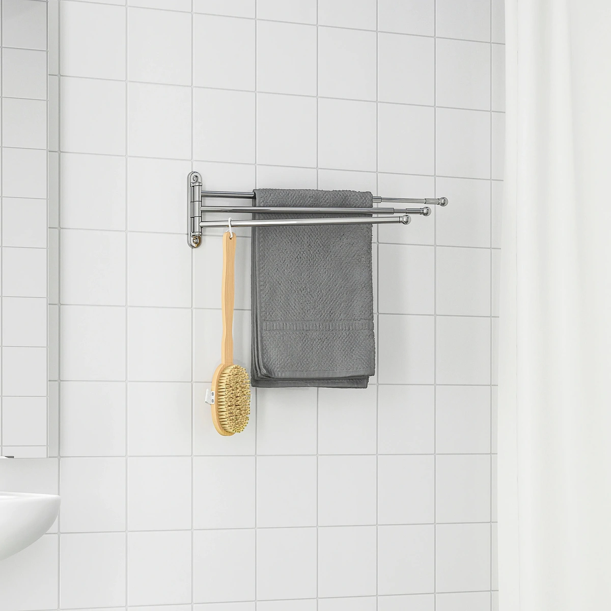 میله نگه دارنده وسایل IKEA مدل VOXNAN