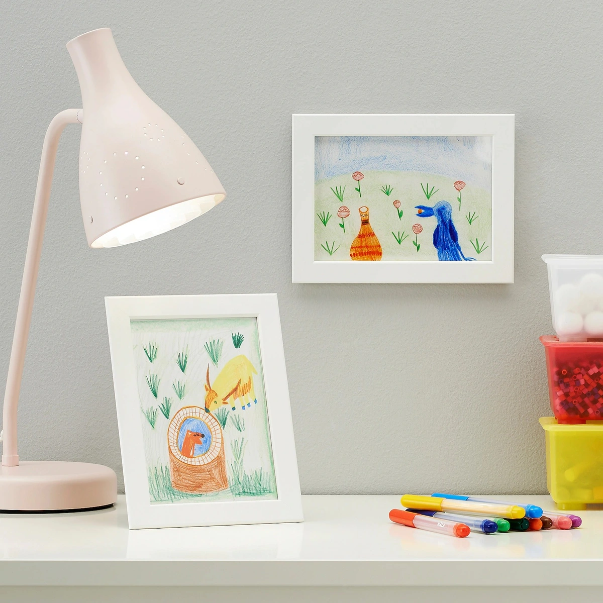 قاب عکس مستطیلی IKEA مدل FISKBO