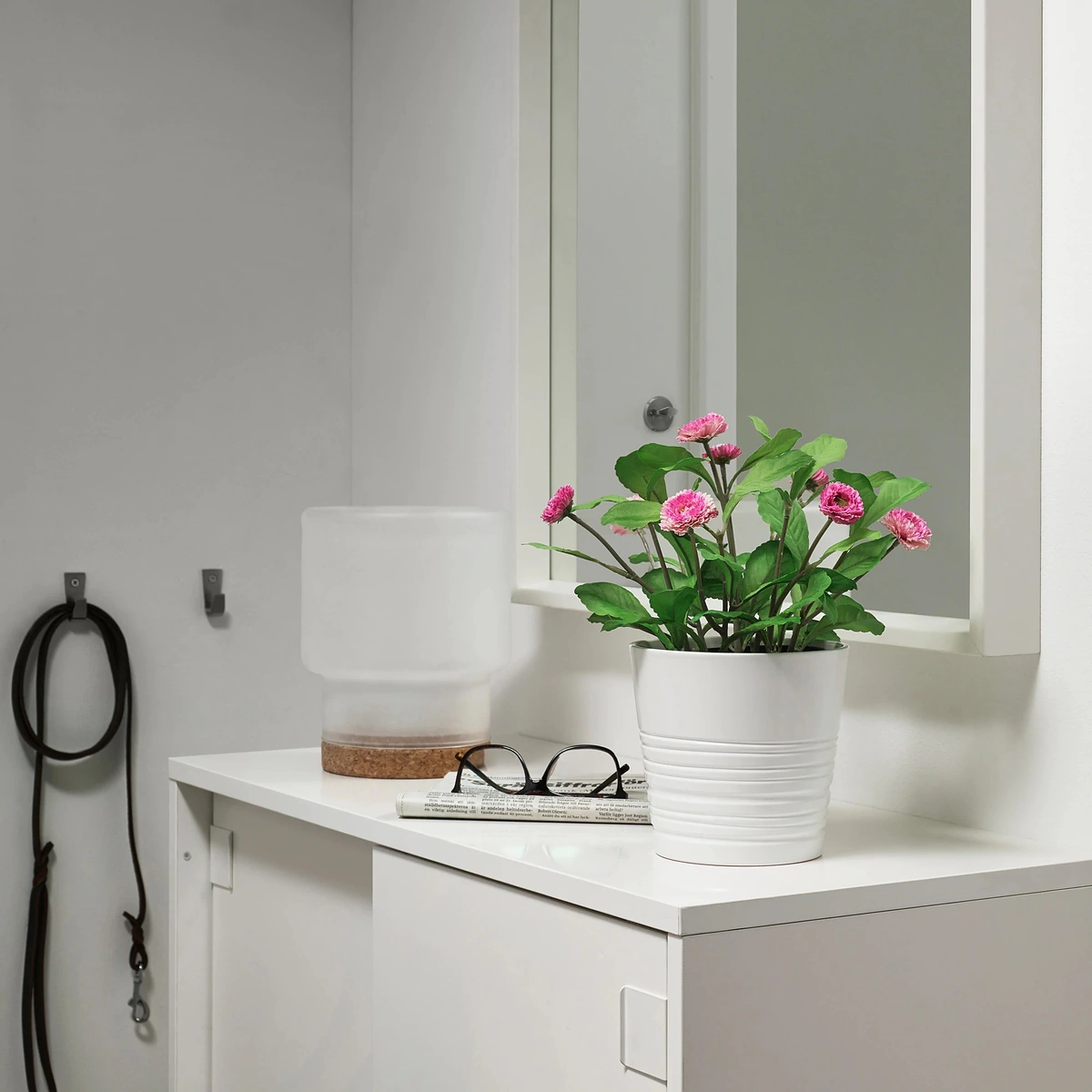 گلدان گل مصنوعی 5 IKEA سری FEJKA