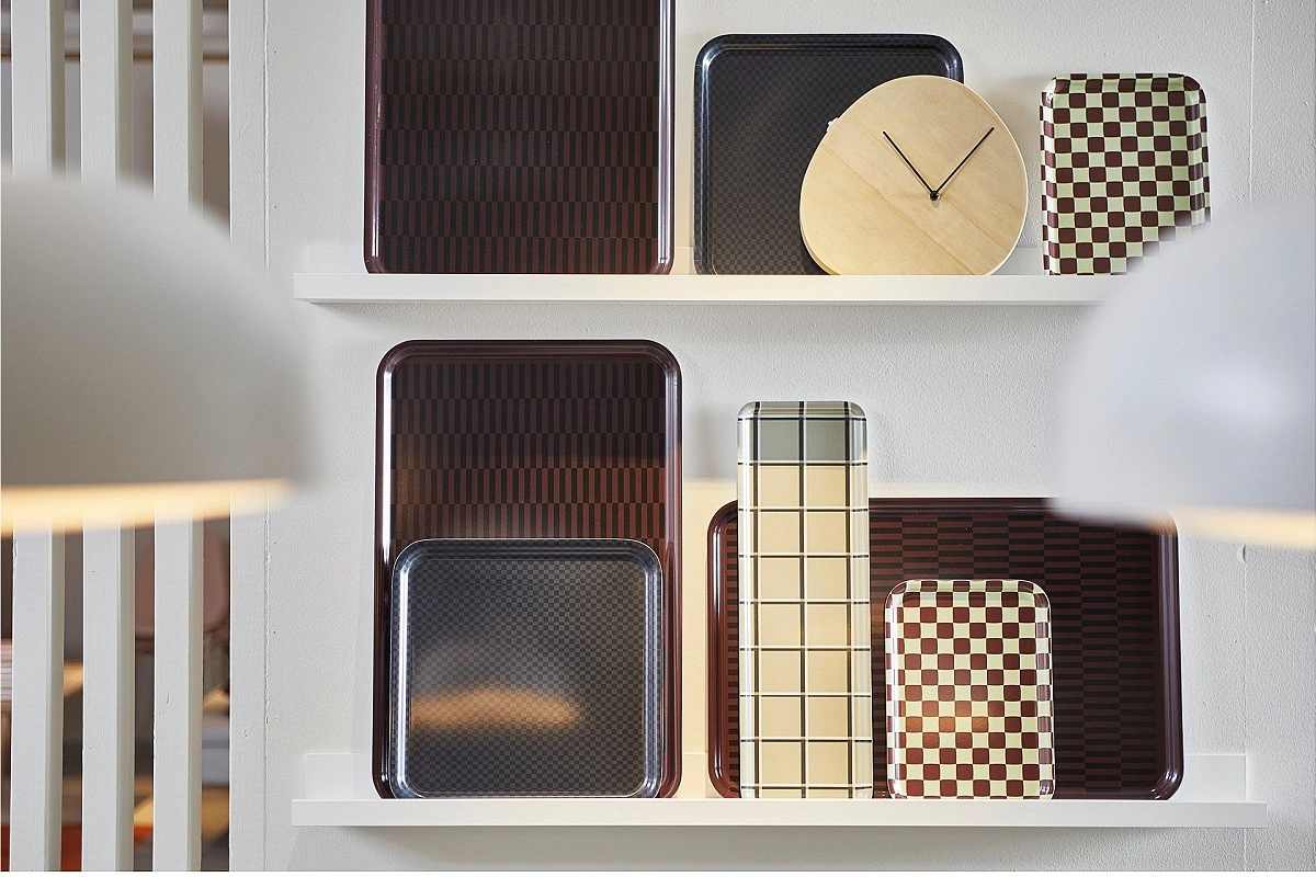 سینی چهارخانه IKEA مدل YPPERLIG
