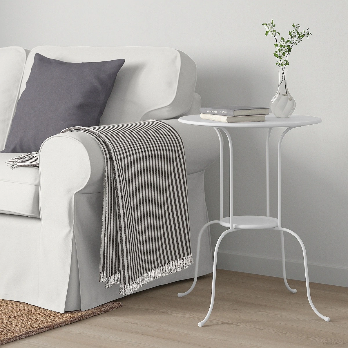 میز سفید IKEA مدل LINDVED