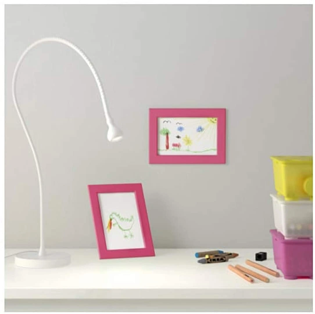 قاب عکس ایکیا (صورتی) IKEA مدل FISKBU  سایز 15*10