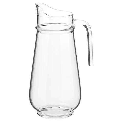 پارچ شیشه ای IKEA مدل TILLBRINGARE