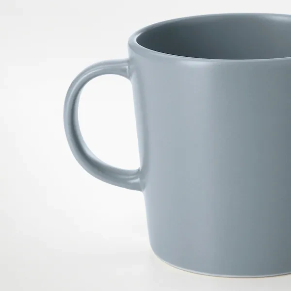 ماگ IKEA مدل  DINERA رنگ طوسی