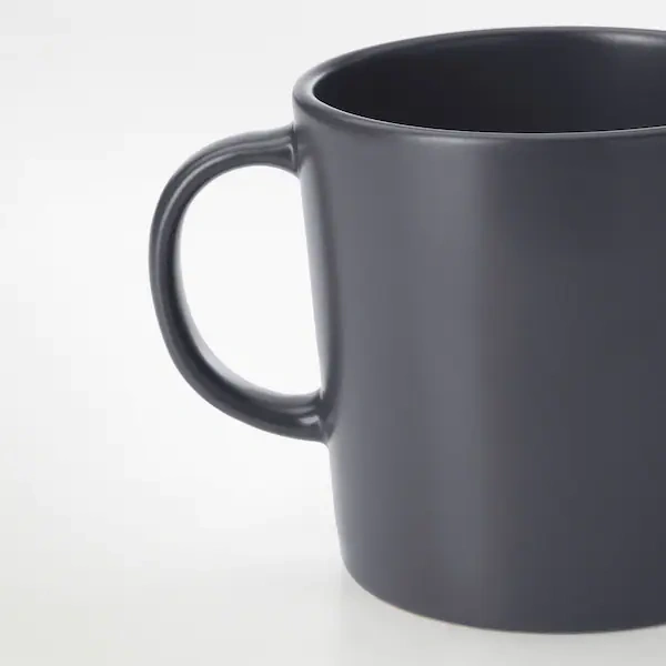 ماگ IKEA مدل  DINERA رنگ ذغالی