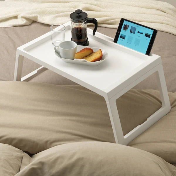 میز صبحانه IKEA مدل KLIPSK رنگ سفید