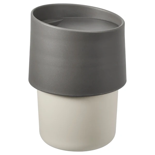 تراول ماگ IKEA مدل TROLIGTVIS رنگ بژ