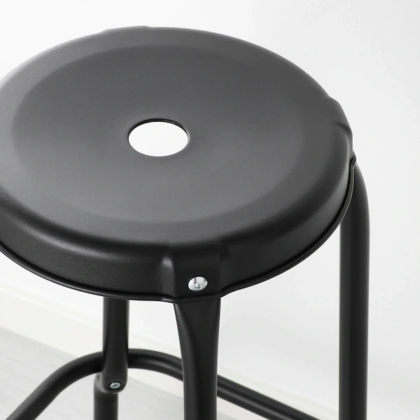 چهارپایه IKEA مدل RÅSKOG رنگ مشکی