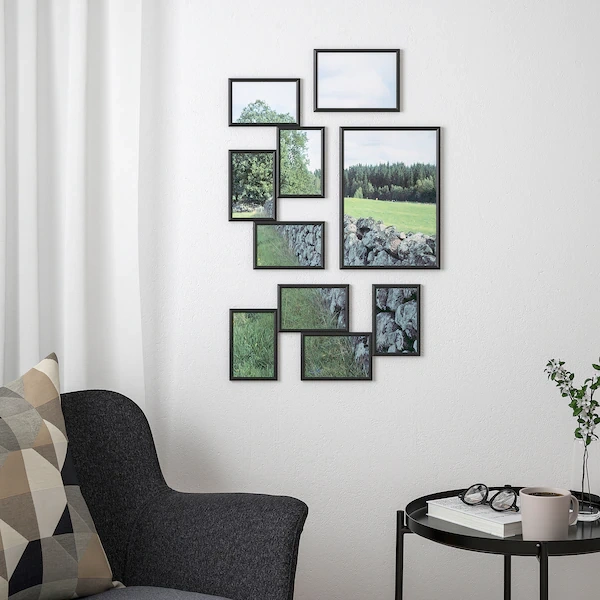 قاب عکس IKEA مدل YLLEVAD رنگ مشکی