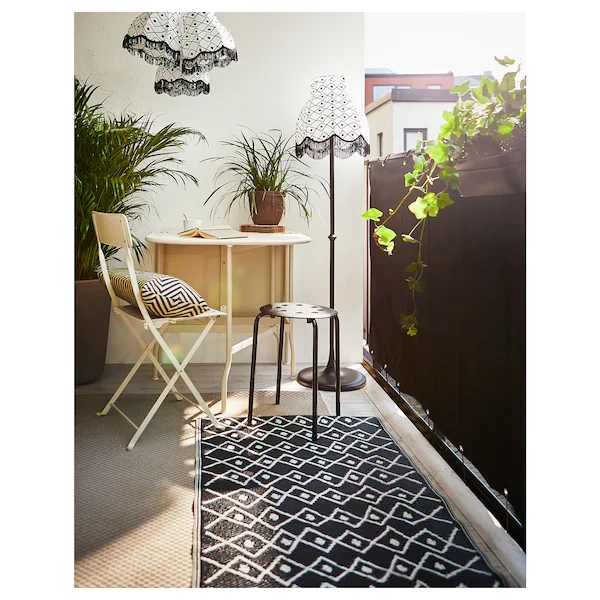 چهارپایه IKEA مدل MARIUS رنگ مشکی