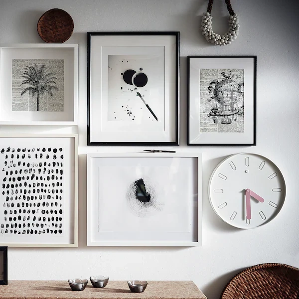 ساعت دیواری IKEA مدل SLIPSTEN