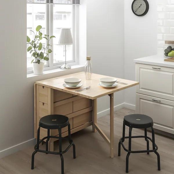 چهارپایه IKEA مدل RÅSKOG رنگ مشکی