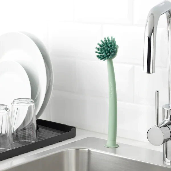 برس ظرفشویی IKEA مدل  RINNIG رنگ سبز