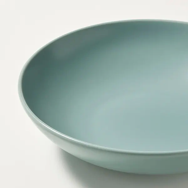 بشقاب گود IKEA مدل FARGKLAR رنگ فیروزه ای 