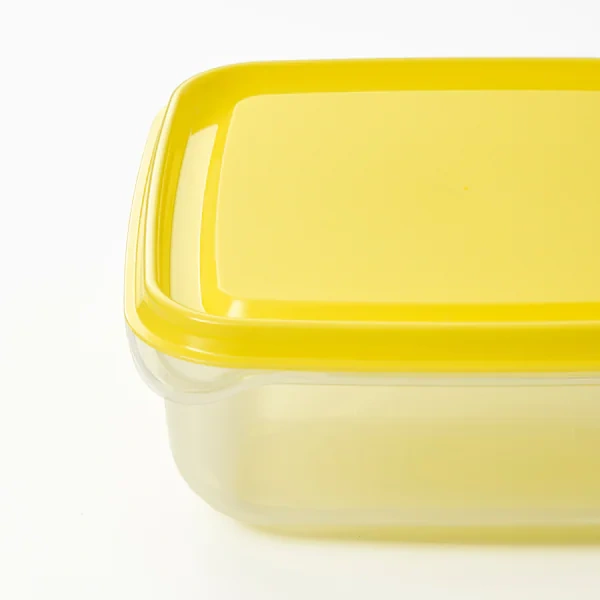 ظروف نگهدارنده IKEA مدل PRUTA رنگ زرد