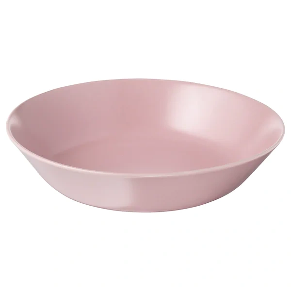 بشقاب گود IKEA مدل DINERA رنگ صورتی