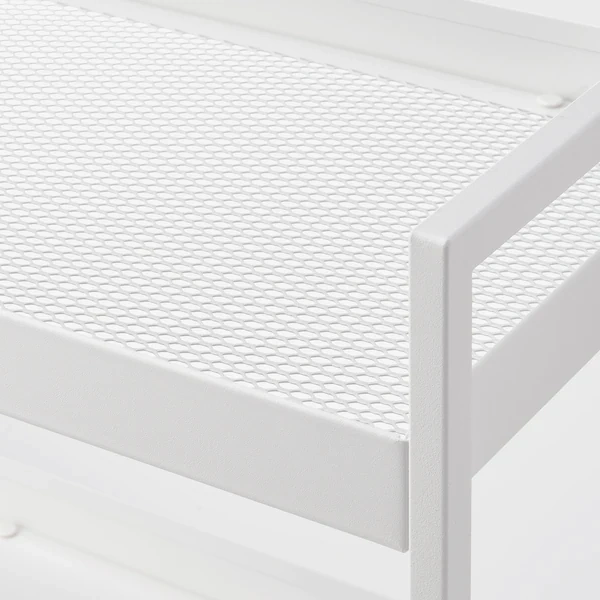 ترولی IKEA مدل NISSAFORS رنگ سفید