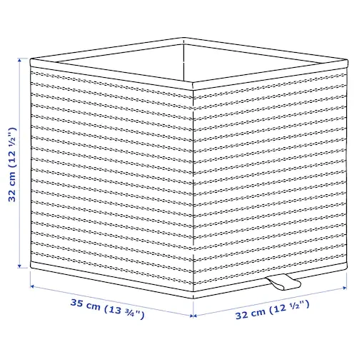 باکس IKEA مدل GNABBAS بزرگ