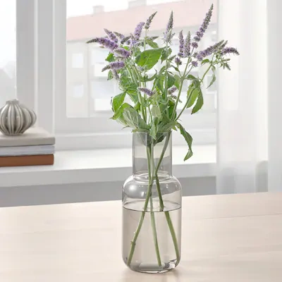 گلدان IKEA مدل FORENLIG رنگ خاکستری روشن