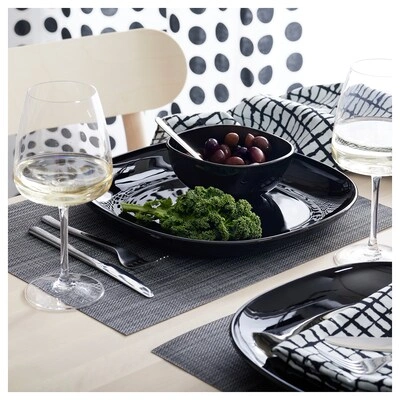 بشقاب گود IKEA مدل BACKIG رنگ مشکی