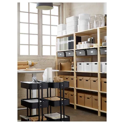 ترولی IKEA مدل RASKOG رنگ مشکی