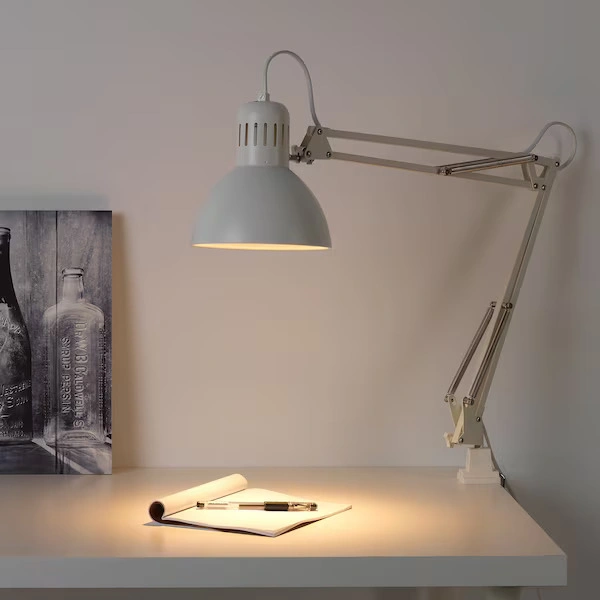 چراغ مطالعه IKEA مدل TERTIAL سفید
