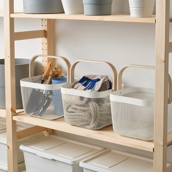 سبد IKEA مدل RISATORP  سفید