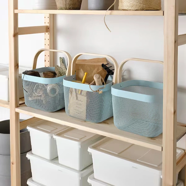 سبد IKEA مدل RISATORP  آبی