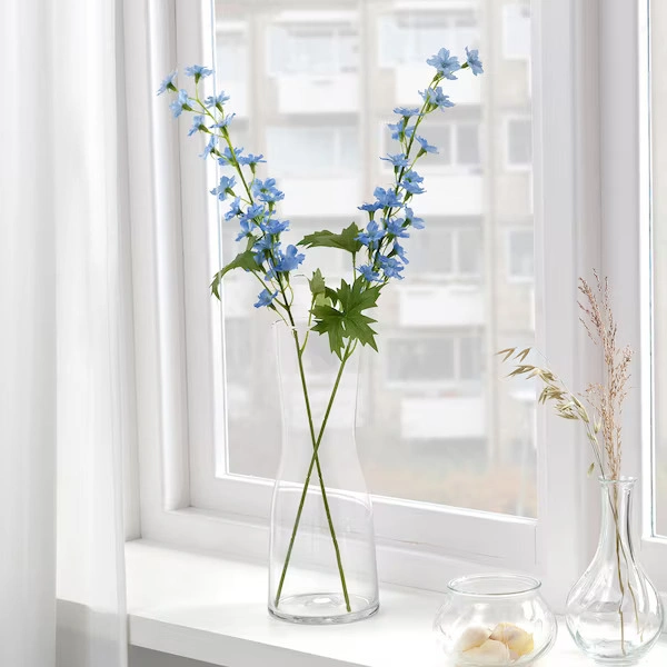 گل مصنوعی IKEA مدل SMYCKA آبی