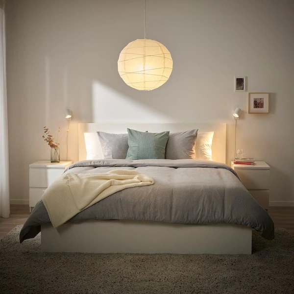 شید لوستر آویز کاغذی IKEA مدل REGOLIT