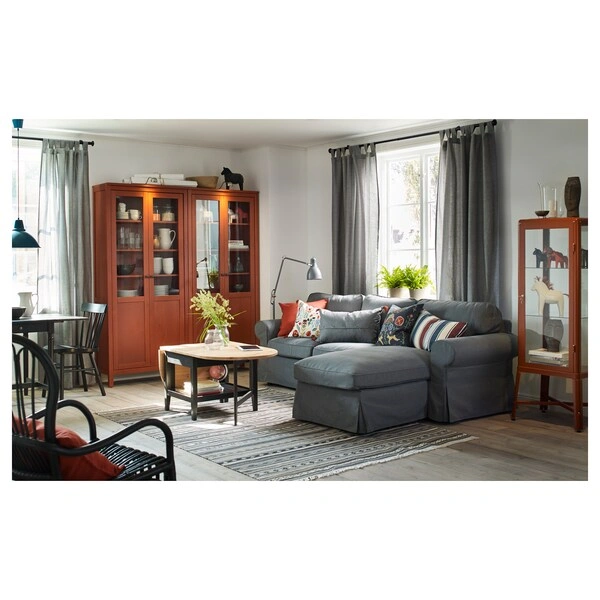 پرده IKEA مدل LENDA طوسی