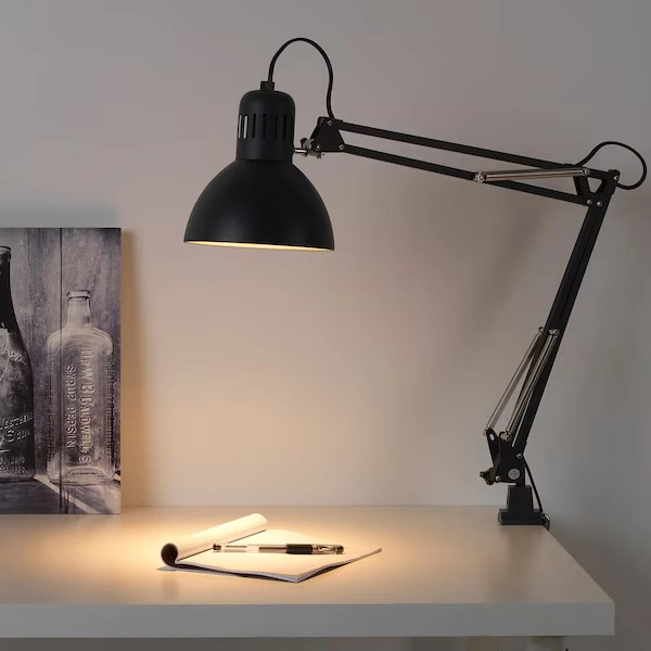 چراغ مطالعه IKEA مدل TERTIAL مشکی