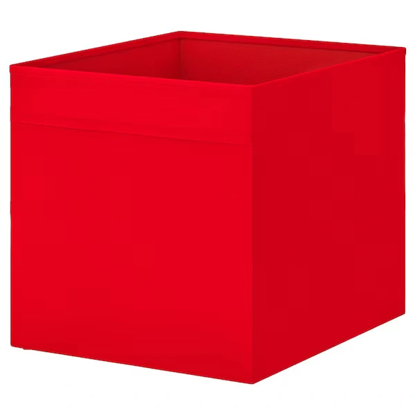 باکس IKEA مدل DRONA رنگ قرمز