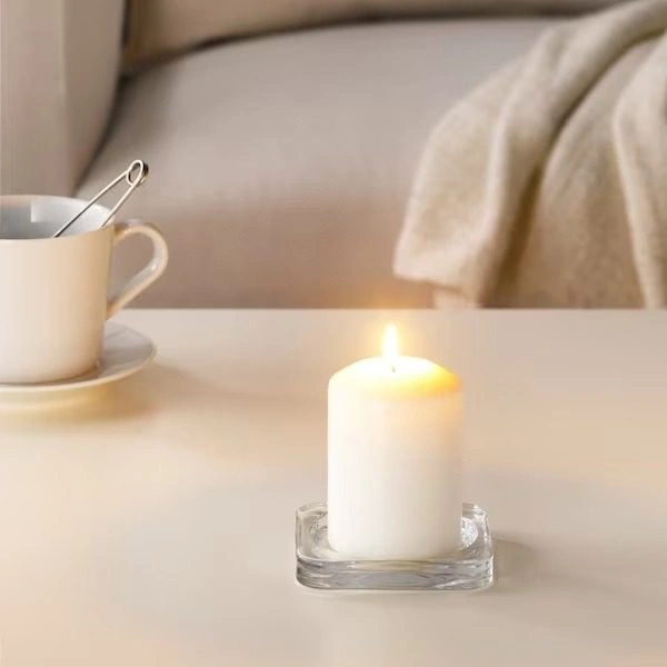 شمع استوانه IKEA مدل LATTNAD