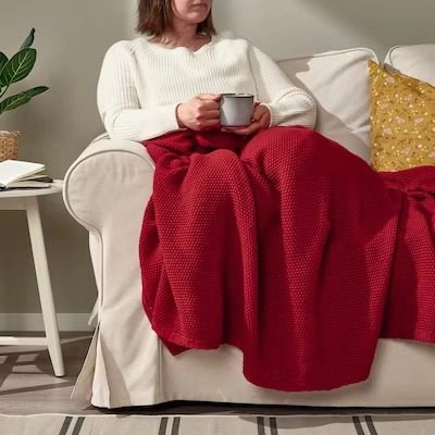 شال مبل IKEA مدل HUMLEMOTT رنگ قرمز