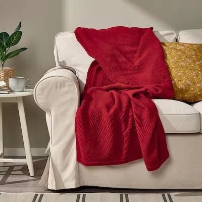 شال مبل IKEA مدل HUMLEMOTT رنگ قرمز