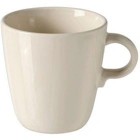 ماگ IKEA مدل FARGKLAR رنگ کرم براق