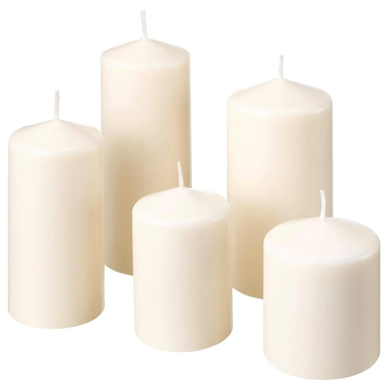 شمع 5 عددی IKEA مدل FENOMEN