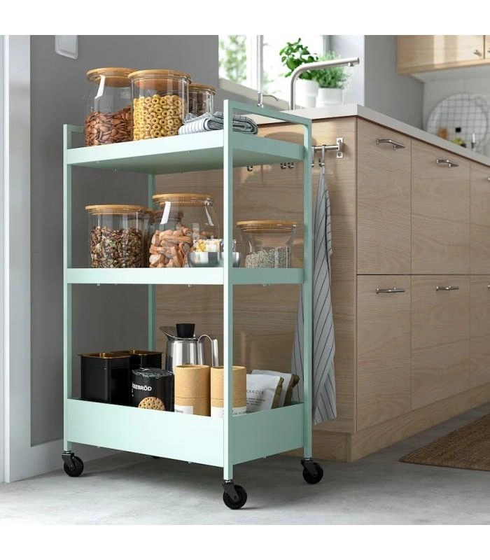 ترولی IKEA مدل NISSAFORS سبز