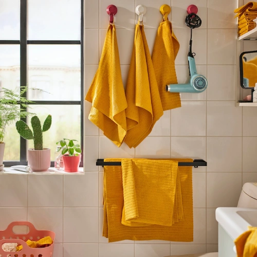 حوله 40*70 IKEA مدل VAGSJON رنگ زرد