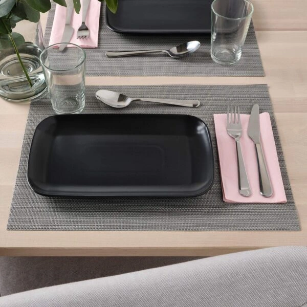دیس IKEA مدل FARGKLAR رنگ ذغالی
