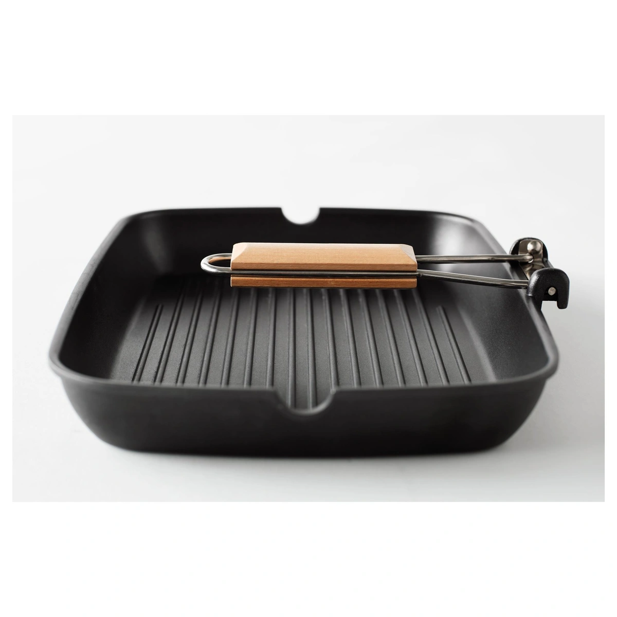 تابه گریل دسته چوبی IKEA مدل GRILLA