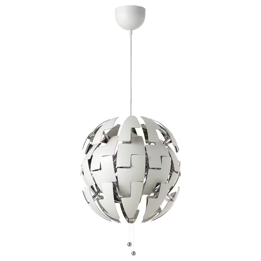 لوستر آویز IKEA مدل IKEA PS 2004  رنگ نقره ای