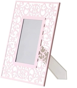 قاب عکس طرح دار صورتی IKEA