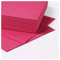 دستمال سفره صورتی IKEA مدل FANTASTISK