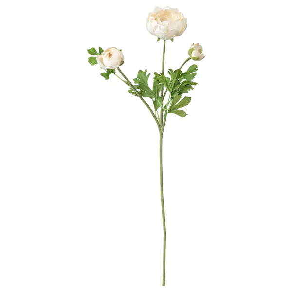 گل مصنوعی IKEA مدل SMYCKA رنگ سفید - 